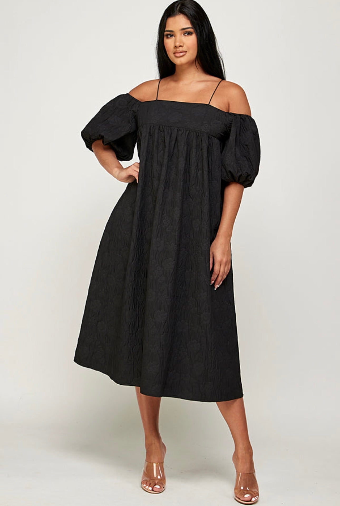 Black Midi Dress