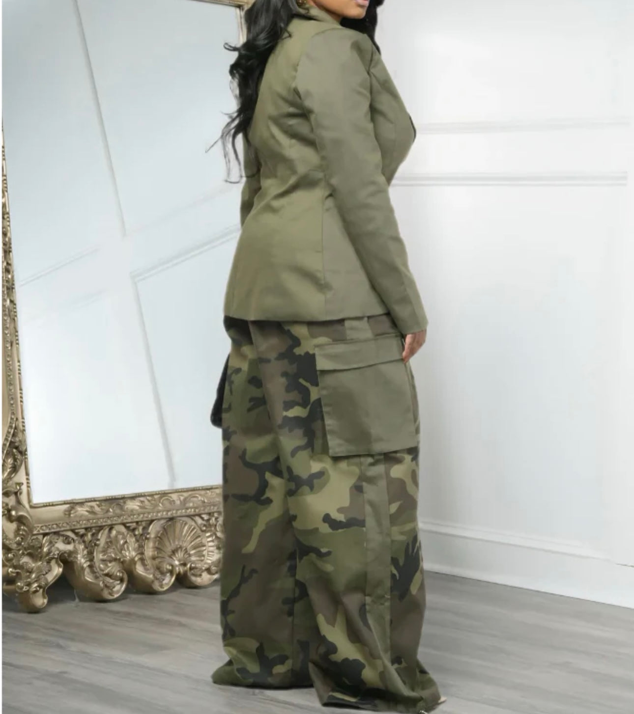 “Camo Luxe Commander Cargo Set”