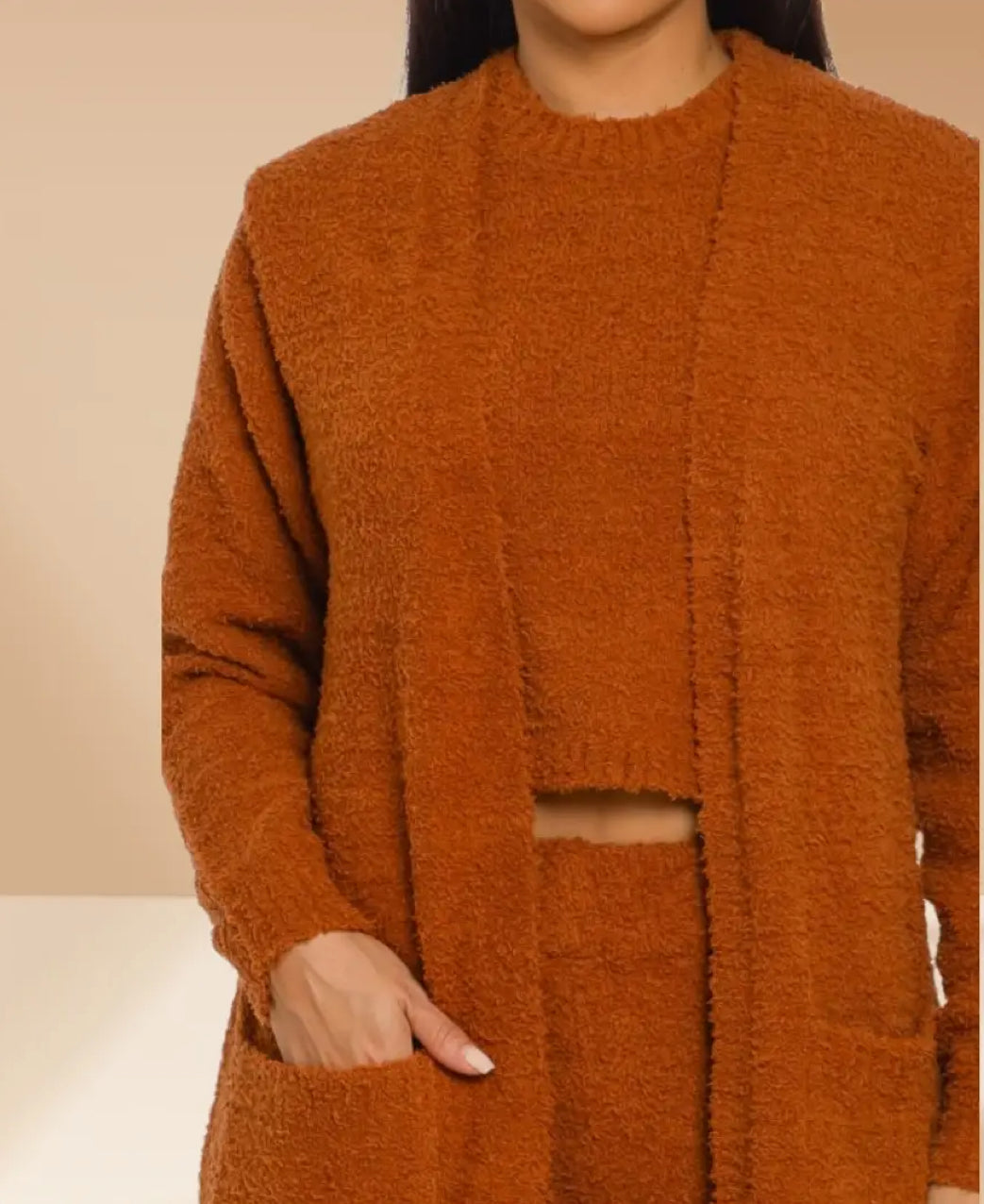 Mocha 3-Piece Cozy Set
