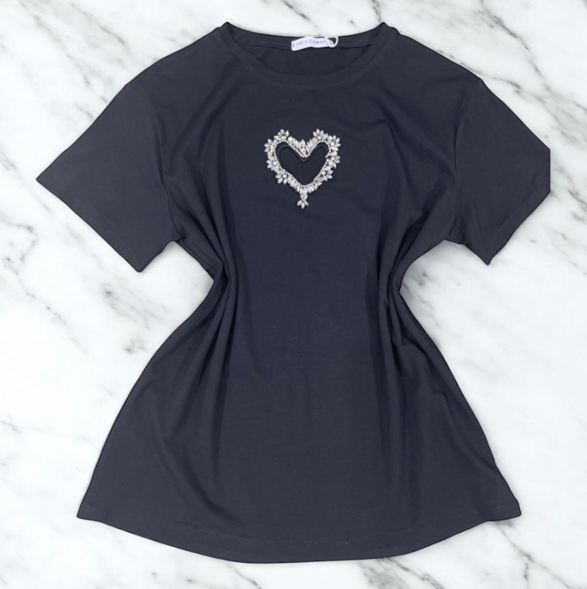 Crystal Heart Tee