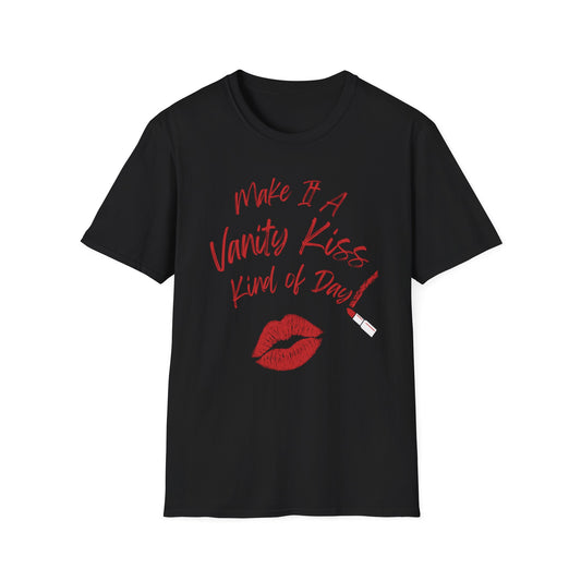 Vanity Kiss Boutique T-Shirt, Self-Love T-Shirt, Self Confidence Shirt, Casual Women's Wear