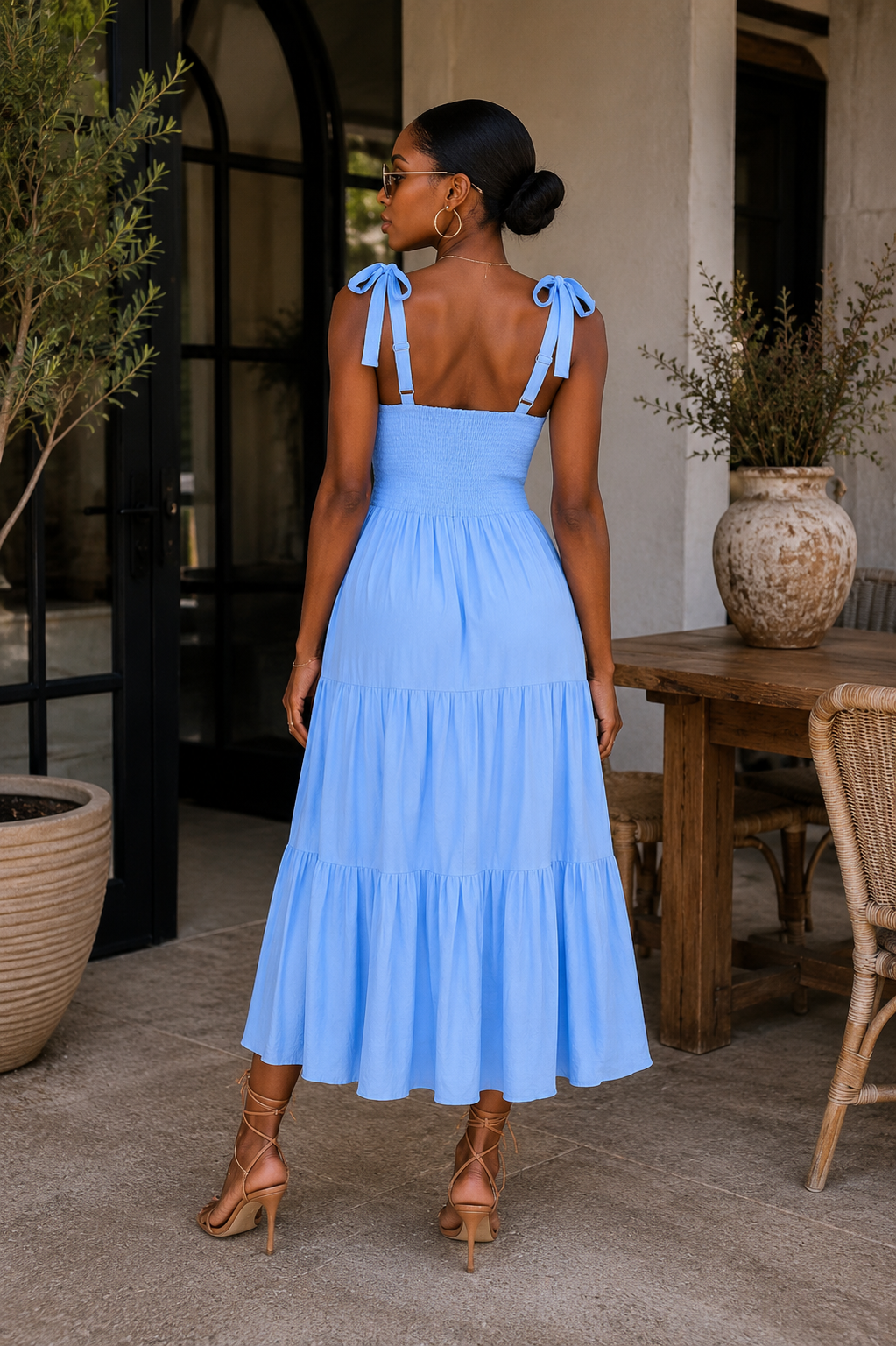Blue Escape Maxi Dress