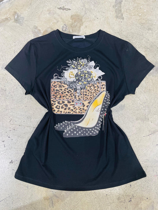 Black Designer Inspired Tee
