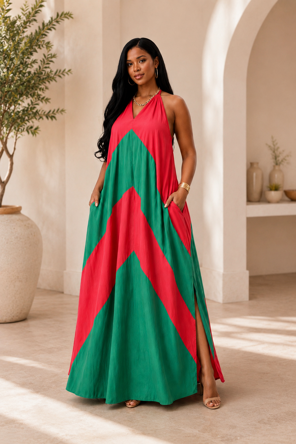 Palm Royale Maxi Dress