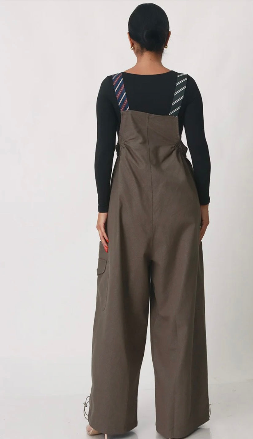 Runway Rebel Tie-Detail Jumpsuit