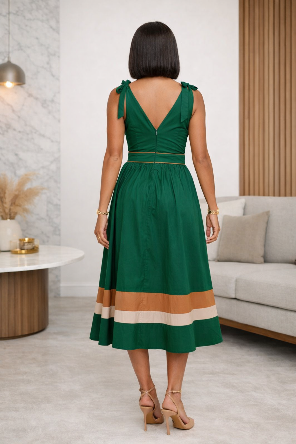 The Iconic Spring Muse Midi Dress