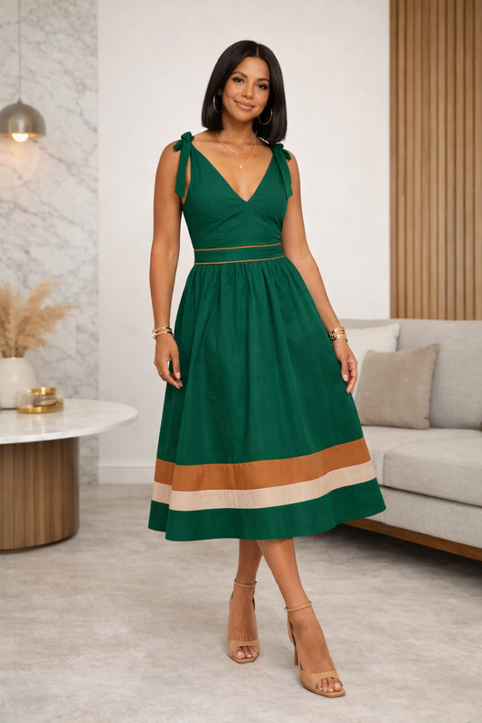 The Iconic Spring Muse Midi Dress