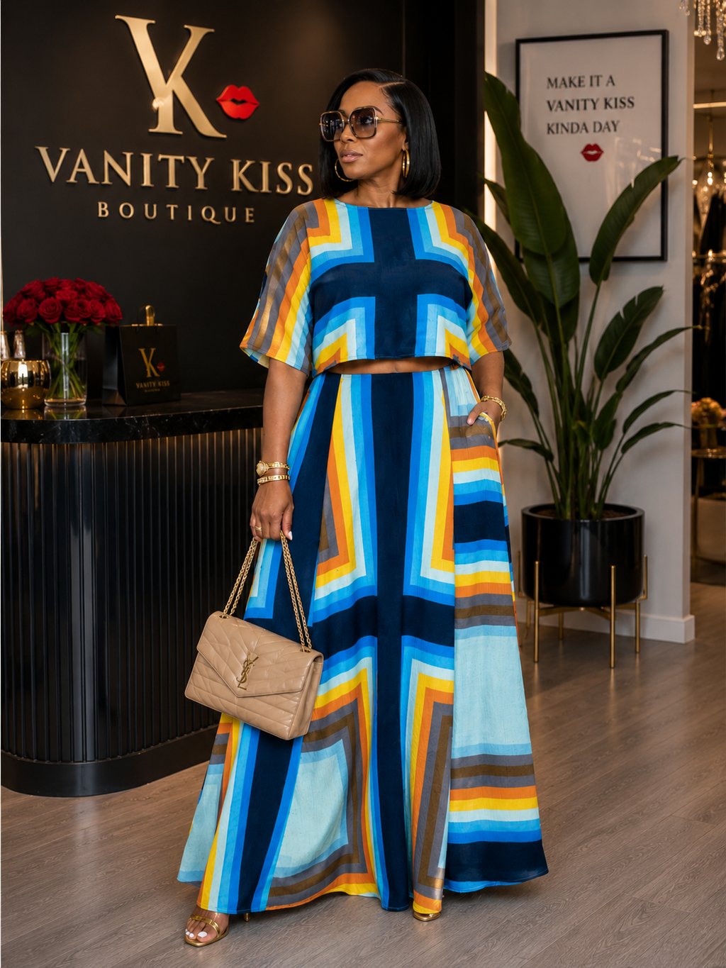 The Color Theory Two-Piece Set - Blue