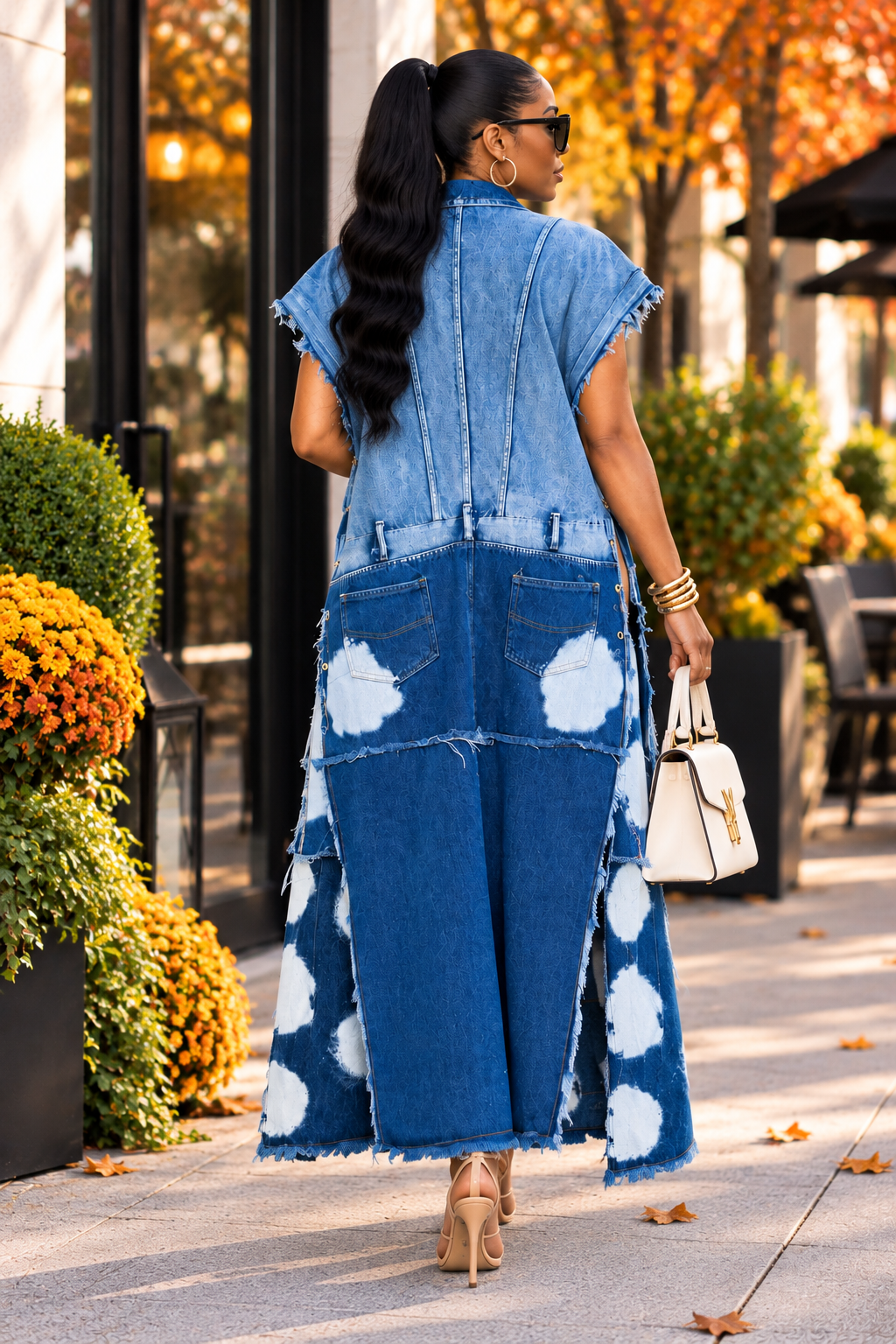 The VK Diva Denim Duster ~ Denim~EST Shipping 9/18